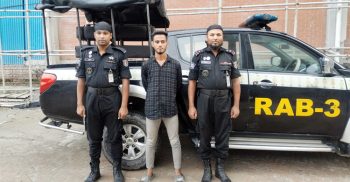 ঢাকায় অপহরণ মামলার আসামি গ্রেফতার করেছে র‌্যাব-৩