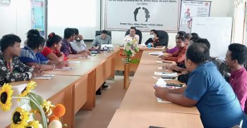 মৌলভীবাজারে এইচআইভি এইডস প্রতিরোধে এডভোকেসি বিষয়ক মতবিনিময় সভা অনুষ্ঠিত