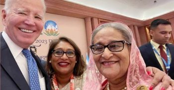 প্রধানমন্ত্রী শেখ হাসিনার সঙ্গে সেলফি তুলেছেন মার্কিন প্রেসিডেন্ট