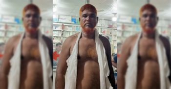হামলাকারীরা ছিড়ে ফেলেছে কুয়াকাটা মেয়রের পরিধেয় পোশাক