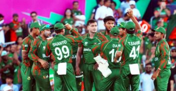 শ্রীলঙ্কাকে ২ উইকেটে হারিয়ে বিশ্বকাপ শুরু বাংলাদেশের