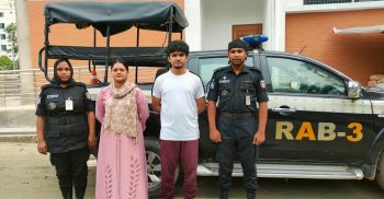 নারীপাচারকারী চক্রের মূলহোতাসহ প্রধান সহযোগীকে গ্রেফতার করেছে র‌্যাব-৩