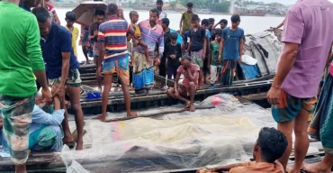 বাগেরহাটে জাহাজের পাখার দড়ি পেঁচিয়ে ট্রলারডুবি জেলের লাশ উদ্ধার