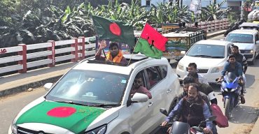 কালকিনিতে ছাত্রদল নেতা নাহিনের গণসংযোগ