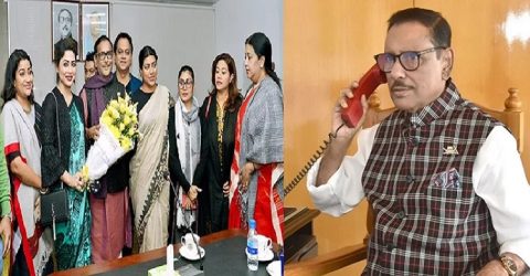 ওবায়দুল কাদেরের কললিস্টে শুধু নায়িকা আর মডেলের নাম্বার