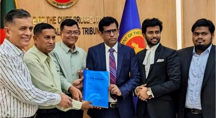 শেখ হাসিনার বিরুদ্ধে জুলাই গণহত্যার তদন্ত প্রতিবেদন দাখিল