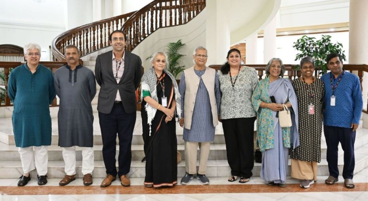 প্রধান উপদেষ্টার সঙ্গে এসএএইচআর প্রতিনিধিদলের সাক্ষাৎ