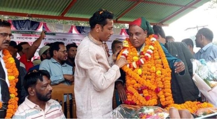 আমতলীতে বিএনপি সাবেক সভাপতি জালাল উদ্দিন ফকিরকে গণসংবর্ধনা