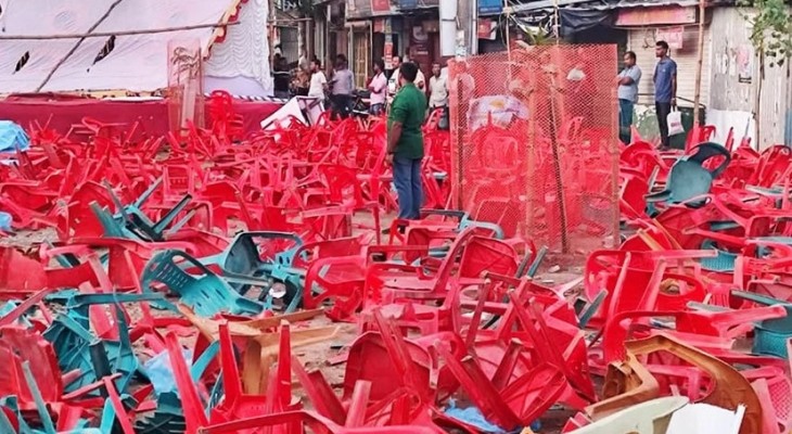 ময়মনসিংহে বিএনপির দুই পক্ষের সংঘর্ষ, আহত ৫০