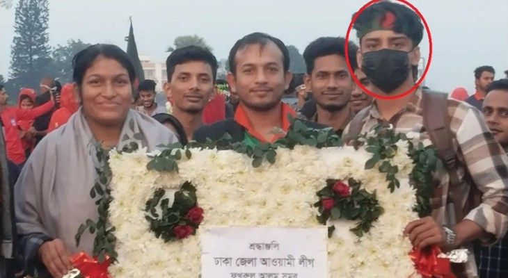 স্মৃতিসৌধে শ্রদ্ধা জানিয়ে ফেরার পথে ছাত্রলীগ কর্মী আটক