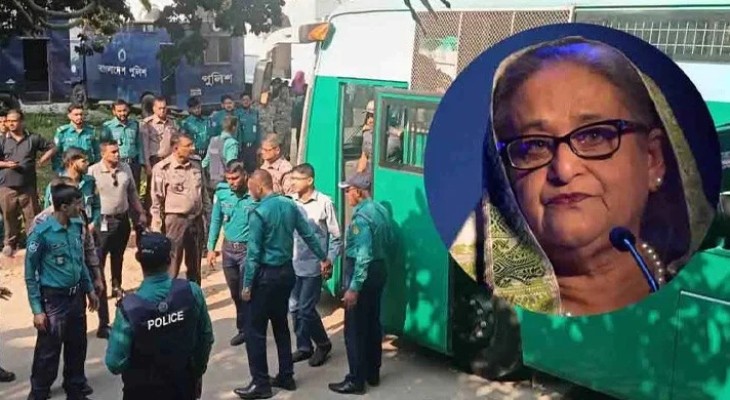 হাসিনা ও সেনা কর্মকর্তাসহ ১৩ জনের অভিযোগ গঠনের শুনানি আজ