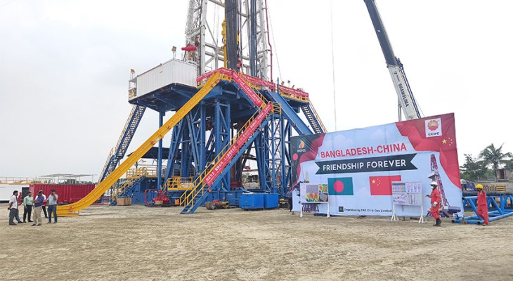 ব্রাহ্মণবাড়িয়ায় সাড়ে ৫ কিমি কূপ খনন, দিনে মিলবে ১৫ মিলিয়ন ঘনফুট গ্যাস