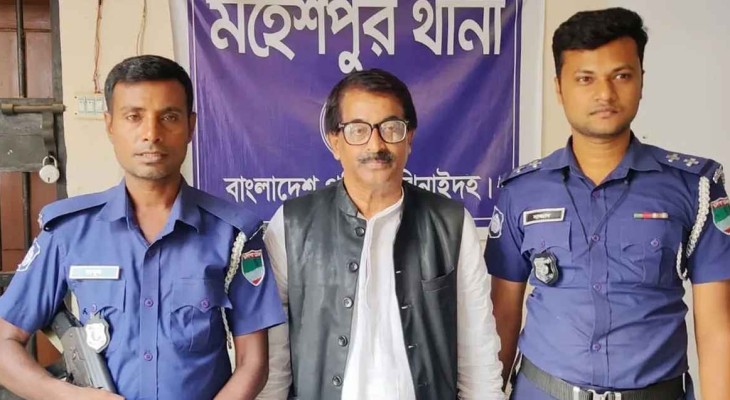 ঝিনাইদহে গৃহবধূকে ঘরে একা পেয়ে ধর্ষণের চেষ্টা, গ্রেপ্তার আ.লীগ নেতা