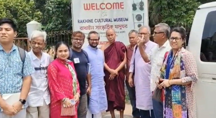 রাখাইন পরিস্থিতি পর্যবেক্ষণে হিউম্যান রাইটসের প্রতিনিধি দল কুয়াকাটায়