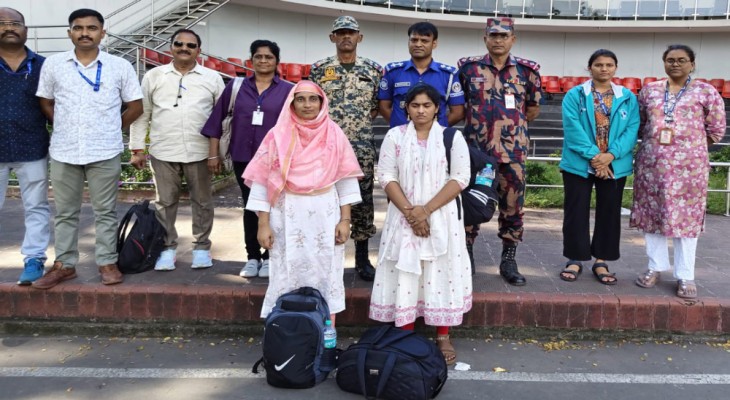 ভারতে কারাভোগ শেষে বেনাপোল দিয়ে দেশে ফিরল তিন তরুণী