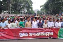 ছাত্রদলের হামলার প্রতিবাদে ঢাবিতে ছাত্রশিবিরের গণজমায়েত