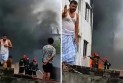 রাজধানীর বাড্ডায় ফার্নিচারের গোডাউনে আগুন